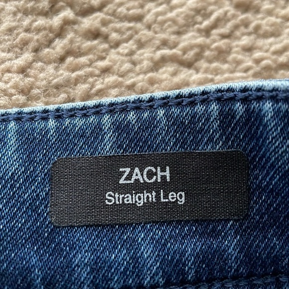 Mavi Zach Straight Leg Jeans M’s 31W 30L Regular Rise Mid Tonal Athletic Stretch - Picture 6 of 16